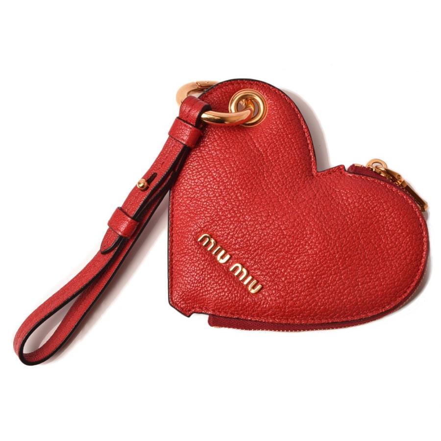 miu ミュウミュウ コインケース/ミニポーチ miumiu ハート型小物