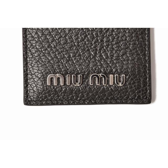 miu ミュウミュウ カードケース/パスケース/IDホルダー miumiu miu ミュウミュウ カードケース/パスケース/IDホルダー miumiu
