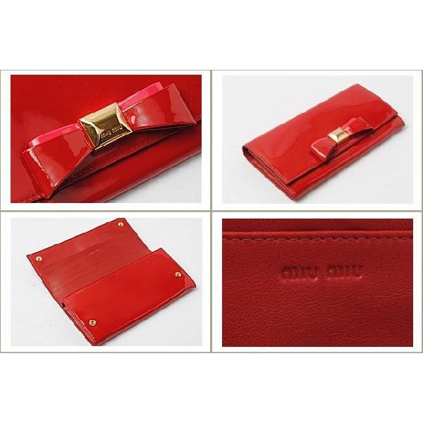 miu ミュウミュウ 財布 miumiu 長財布 VERNICE FIOCCO パテント miu ミュウミュウ 財布 miumiu 長財布 VERNICE FIOCCO パテント