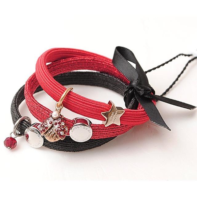 マークジェイコブス ヘアゴム 3連バングル Marc Jacobs クラスターポニー レディーバグ レッドマルチ M Mj 16 0499 Import Shop P I T 通販 Yahoo ショッピング