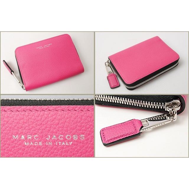 マークジェイコブス コインケース/カードケース MARC JACOBS 折財布 FUCHSIA/フューシャピンク C0001590｜brand-pit｜04