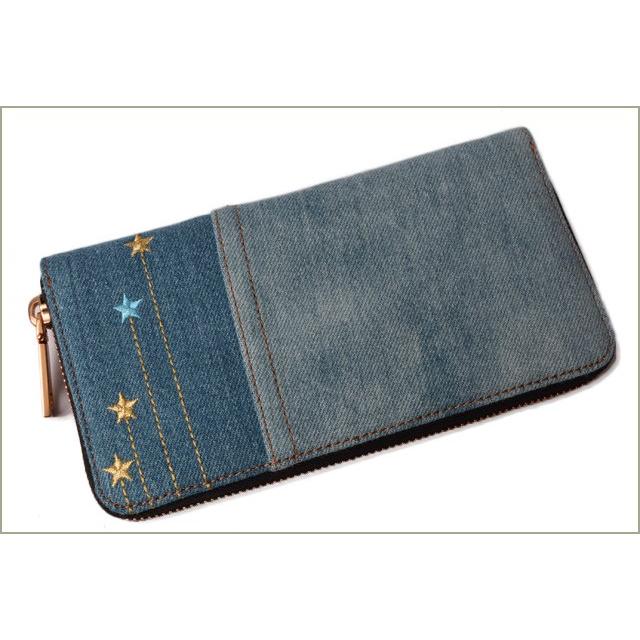 MARC JACOBS マークジェイコブス 財布 長財布 デニム ジュリー MARC JACOBS マークジェイコブス 財布 長財布 デニム ジュリー