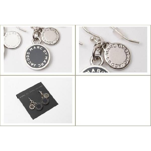 MARC BY MARC JACOBS(マークバイマークジェイコブス)アクセサリー ピアス ロゴ/スチール(STEEL) M3PE542 新品 送料無料｜brand-pit｜03