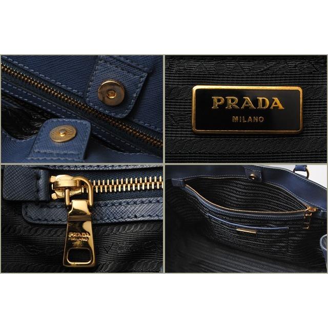 プラダ　PRADA トートバッグ/ショルダーバッグ SAFFIANO/サフィアノ　ネイビー系｜brand-pit｜03