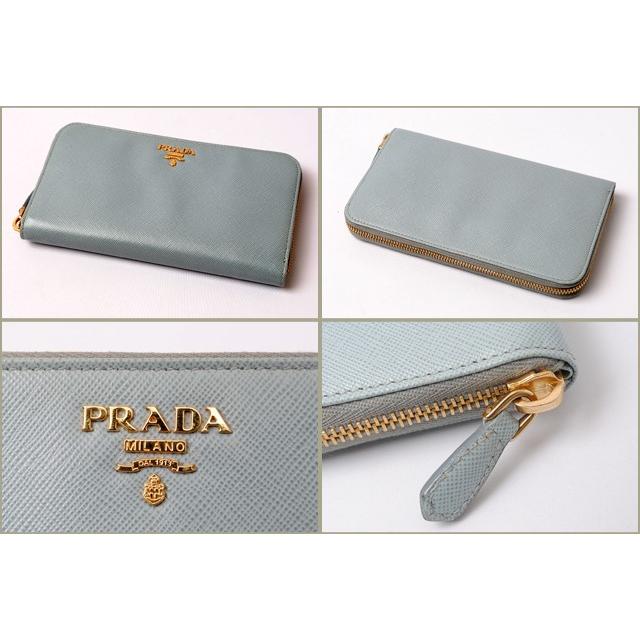 PRADA プラダ 財布 長財布 1M0506 SAFFIANO METAL/型押しレザー LAGO
