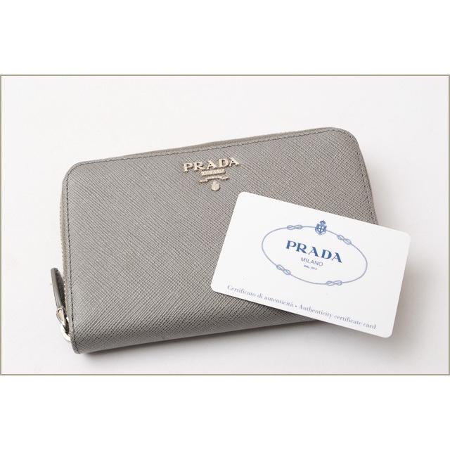 PRADA（プラダ） 財布 折財布 1ML001 SAFFIANO/サフィアノメタル MARMO