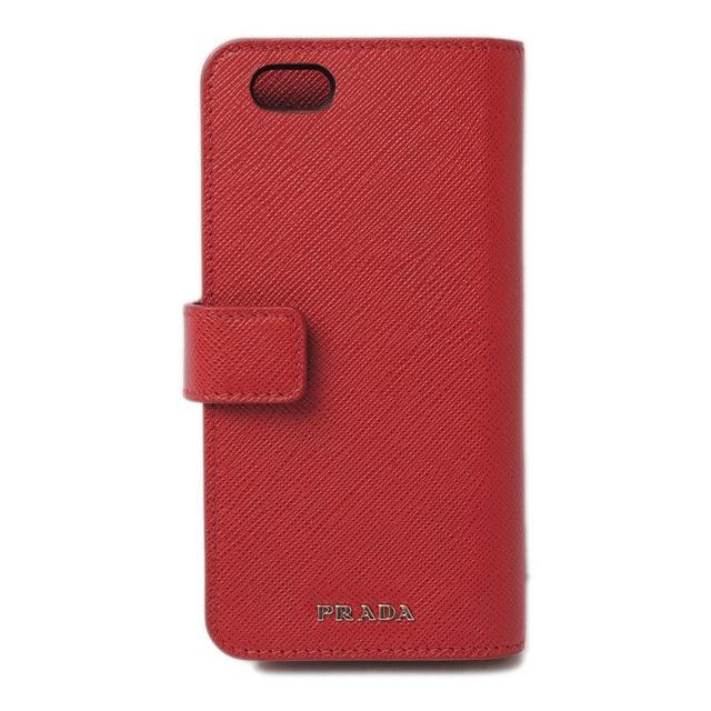 PRADA - 新品 プラダ アイフォンケース 6 6s 赤 PRADA プラダ iPhone 6 ケース/6sケース 2ZH005 SAFFIANO TRAVEL