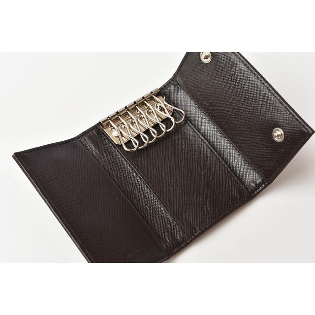 【未使用品】PRADA ダークブラウンキーケース 楽天市場】【未使用品】PRADA プラダ 6連キーケース VITELLO