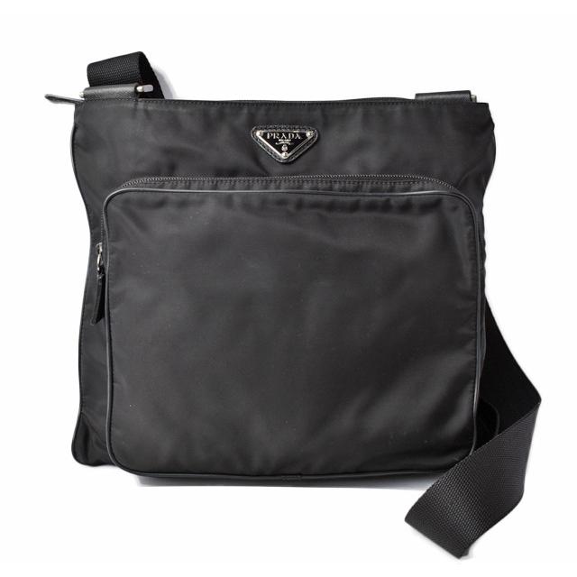 PRADA（プラダ） ショルダーバッグ PRADA TESSUTO/テスート NERO