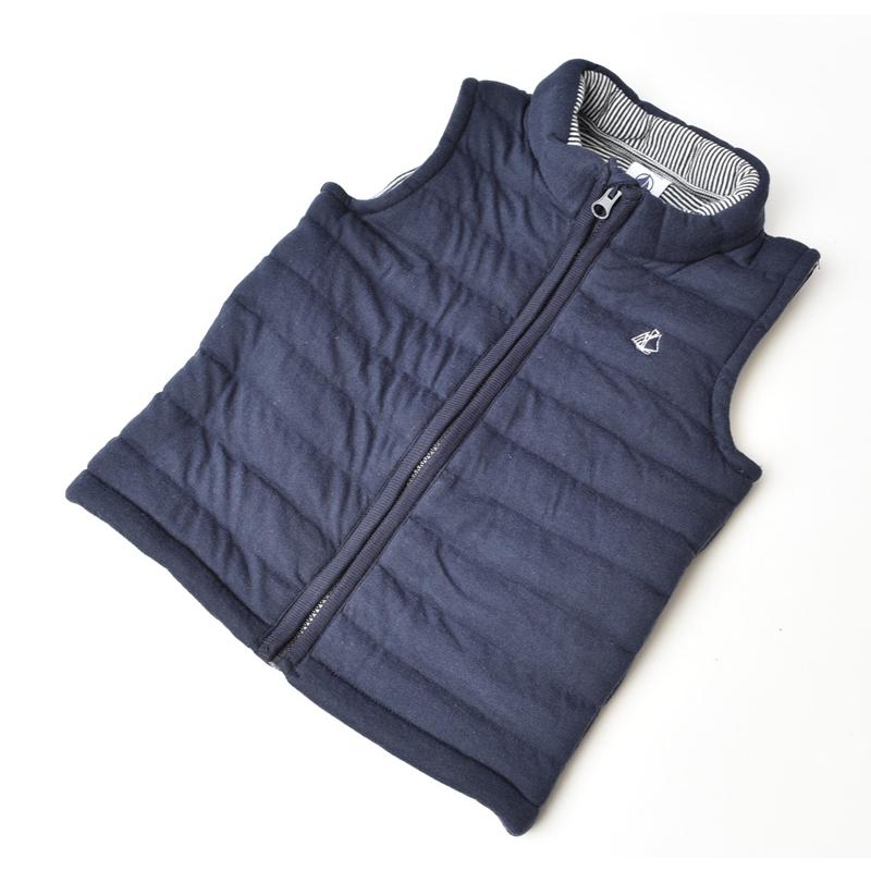 PETIT BATEAU（プチバトー） ダウンベスト/アウター ベビー男女兼用 