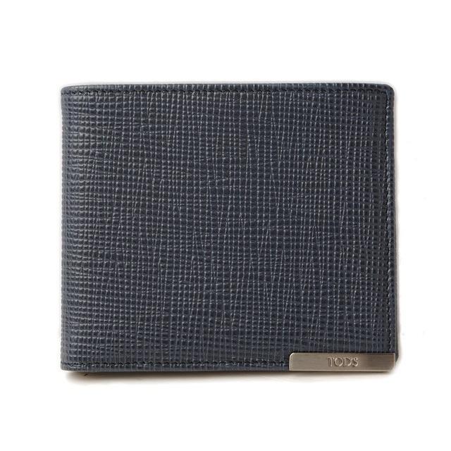 TOD'S トッズ 財布 メンズ 2折財布/札入れ 型押しレザー TOD'S トッズ 財布 メンズ 2折財布/札入れ 型押しレザー
