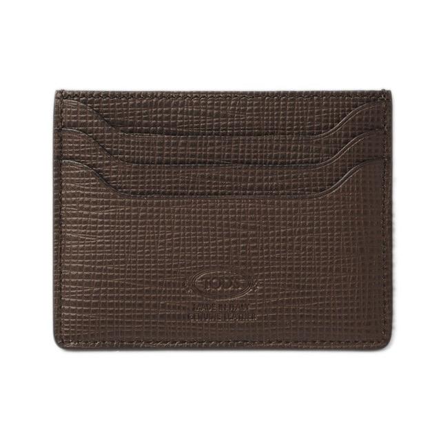 TOD'S トッズ カードケース/名刺入れ メンズ レザー ダーク TOD'S トッズ カードケース/名刺入れ メンズ レザー ダーク