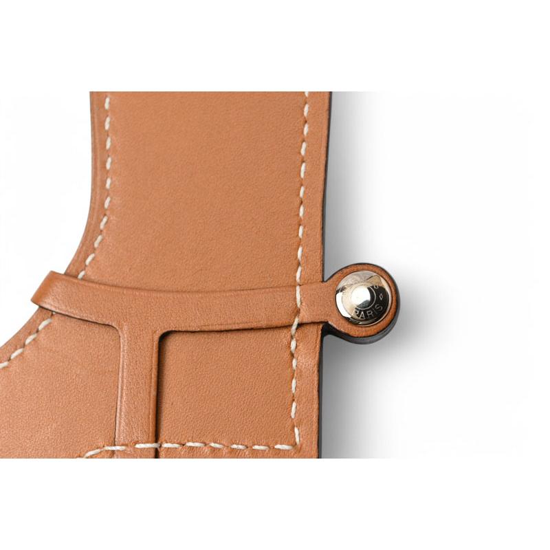 エルメス HERMES パドック ボット チャーム 靴 ブラウン バッグ