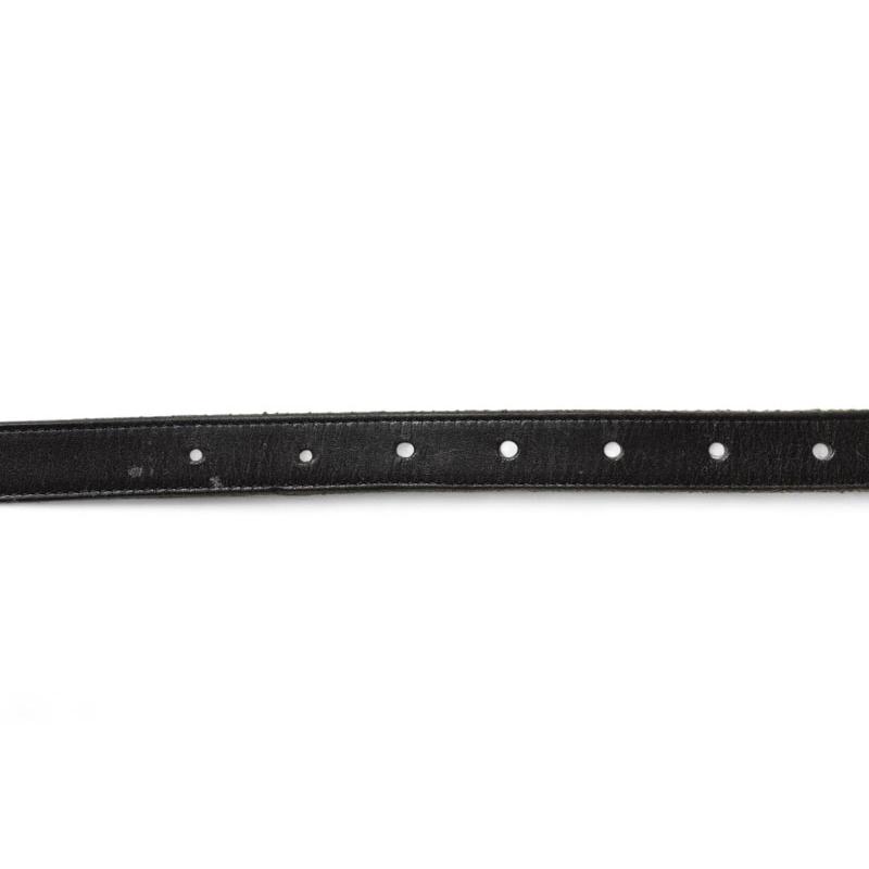 サンローラン ベルト サイズ75 SAINT LAURENT ウエスタン ブラック