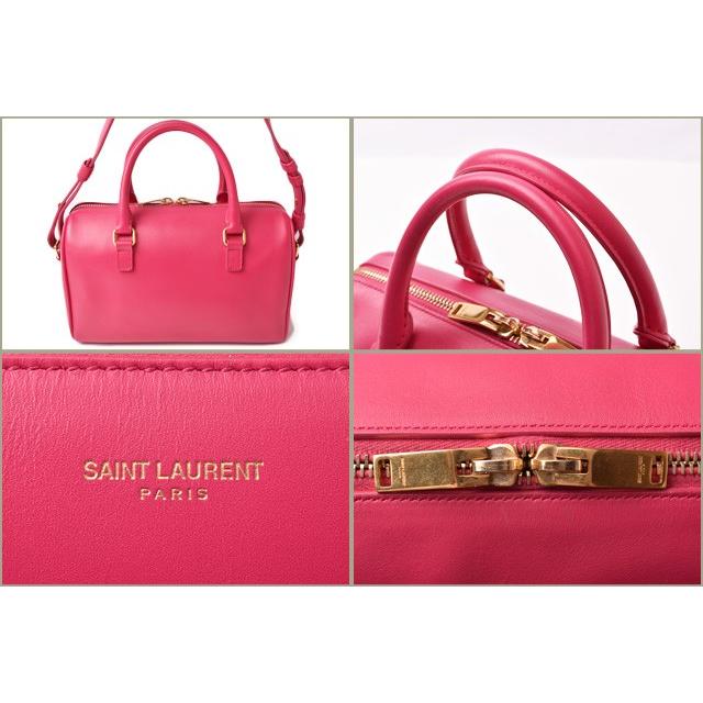サンローラン ベイビーダッフル クラシック 2wayショルダーバッグ　ピンク Yves Saint Laurent サンローラン ハンドバッグ/ショルダー