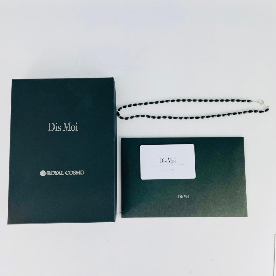 即日発送】Dis Moi ディモア ネックレス ブラックシリカ ビーズ 即日発送】Dis Moi ディモア ネックレス ブラックシリカ ビーズ