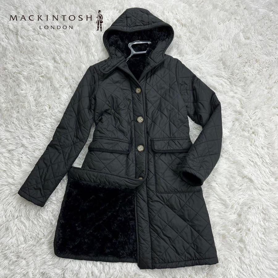 Mackintosh 【美品】マッキントッシュ キルティング ボアコート Mackintosh 【美品】マッキントッシュ キルティング ボアコート