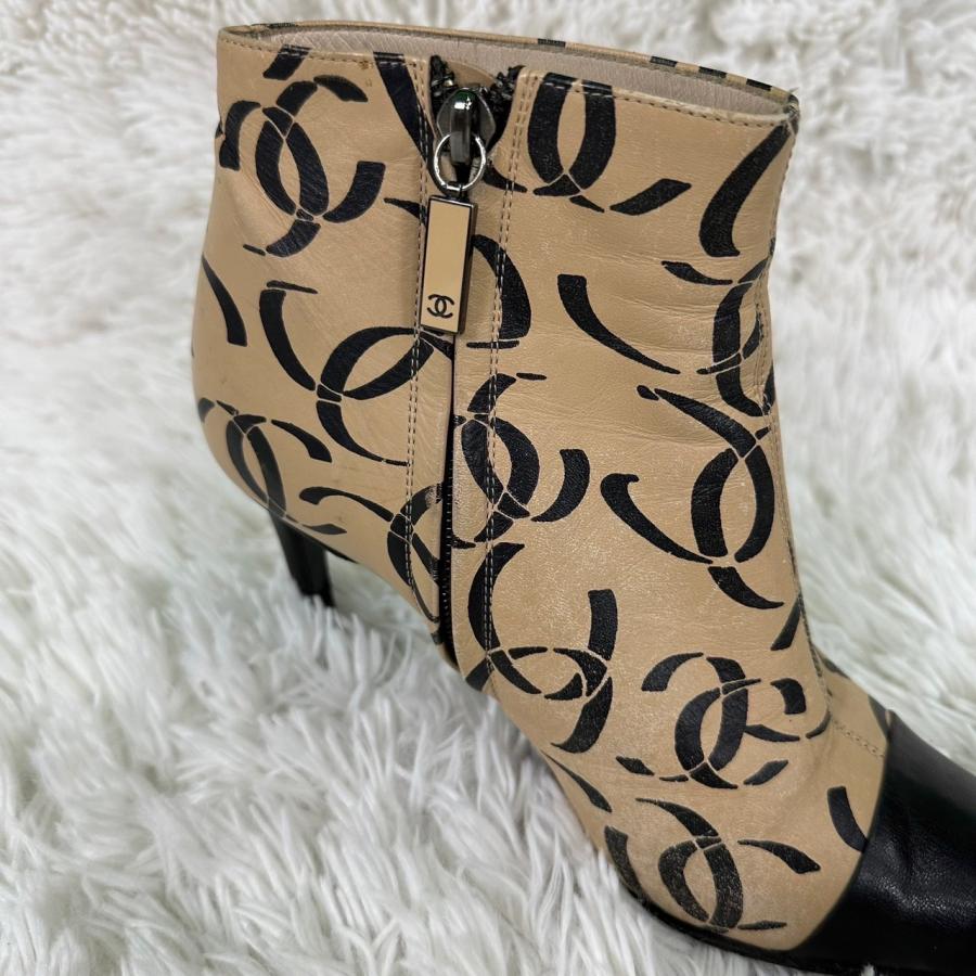 CHANEL 【即日発送】CHANEL シャネル ヒール ブーツ ココマーク CHANEL 【即日発送】CHANEL シャネル ヒール ブーツ ココマーク