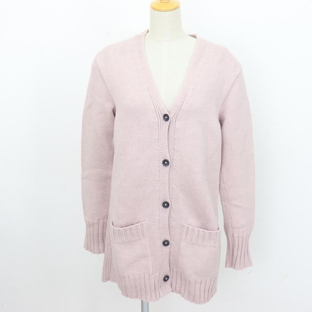 美品 デイジーリン フォクシー カーディガン ロング ピンク