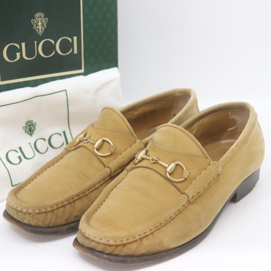 IT0WGGAT87S2 即決 本物 GUCCI グッチ ホースビット スエード