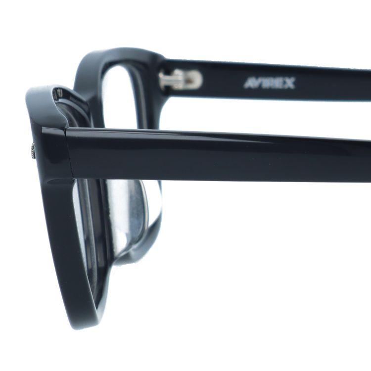 アヴィレックス メガネ フレーム 伊達メガネ 度付き 度入り 遠近両用 老眼鏡 アジアンフィット AVIREX AR201 B 54 スクエア メンズ レディース 国内正規品｜brand-sunglasshouse｜08