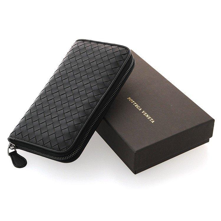 【正規品】BOTTEGA VENETA ボッテガ　ラウンド BOTTEGA VENETA（ボッテガ・ヴェネタ） ラウンドファスナー長財布