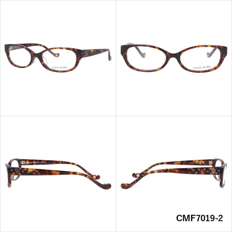 セシルマクビー メガネフレーム CECIL McBEE CMF7019 全4カラー 52 プレゼント ギフト｜brand-sunglasshouse｜04