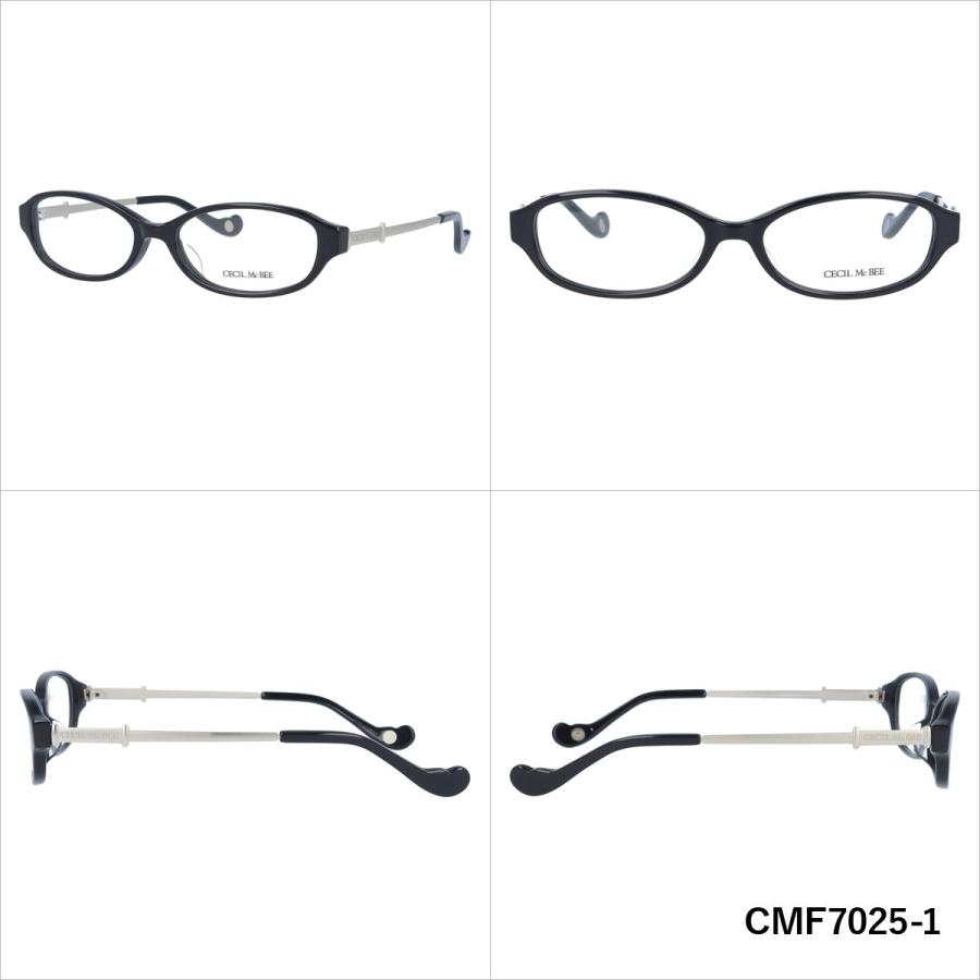 CECIL McBEE（セシルマクビー） 伊達 度付き 度入り メガネ フレーム