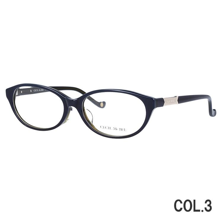 セシルマクビー メガネ フレーム 伊達 度付き 度入り 眼鏡 アジアンフィット CECIL McBEE CMF 7051 全4カラー 53 プレゼント ギフト｜brand-sunglasshouse｜10