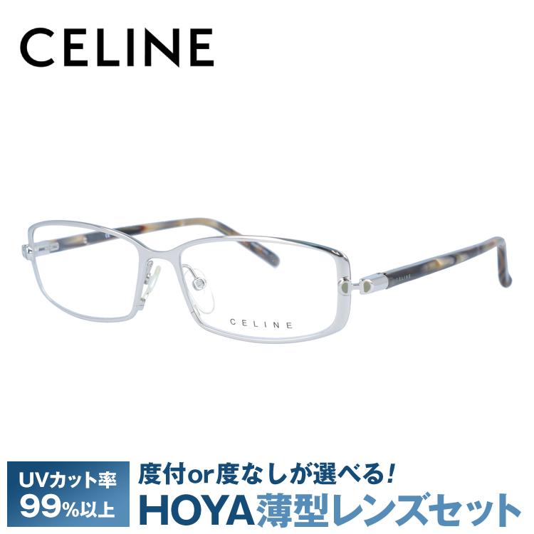 CELINE セリーヌ メガネ レディース 【古着】【中古】 CELINE（セリーヌ） フレーム 伊達 度付き 度入り メガネ 眼鏡 CELINE