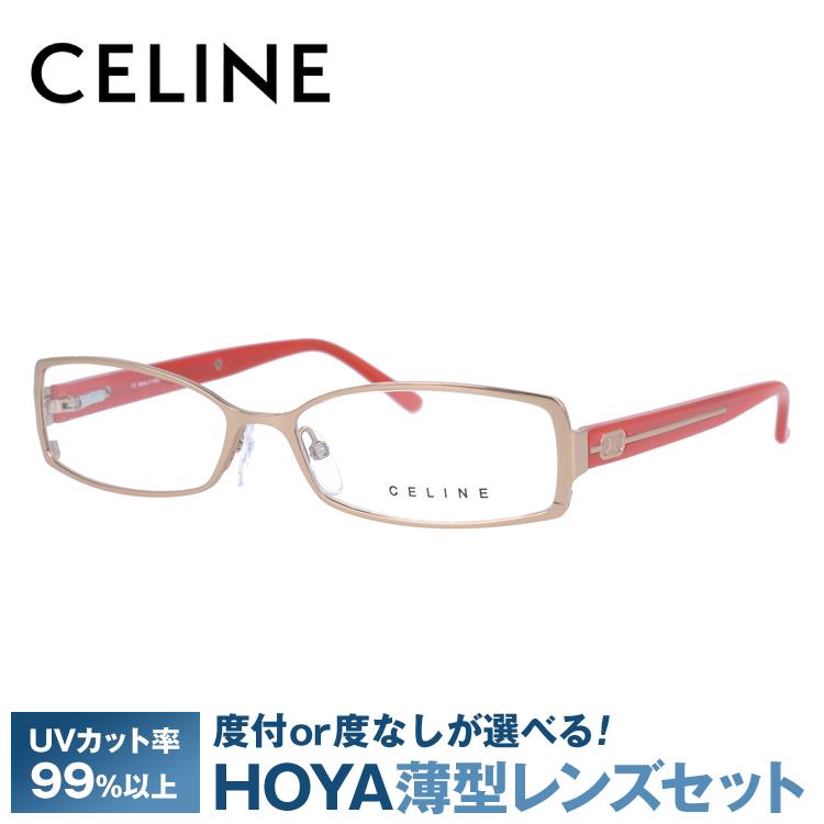 CELINE（セリーヌ） フレーム 伊達 度付き 度入り メガネ 眼鏡 CELINE