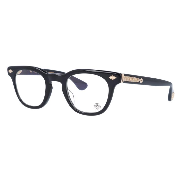 クロムハーツ カラーレンズ ウェリントン アイウェア 度なし PANTY HO ユニセックス BK/GP（ブラック） CHROME HEARTS 【中古】 【アパレル・小物】 CHROME HEARTS（クロムハーツ） PANTY HO パンティー ホー