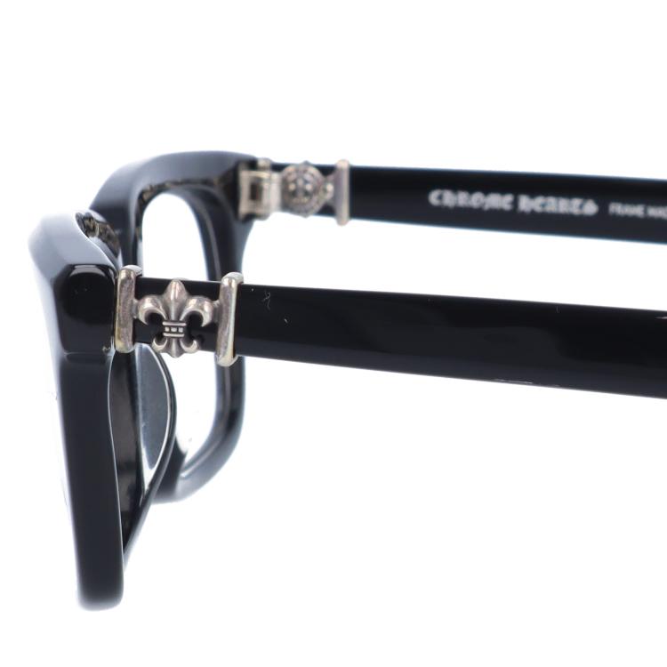 新春SALE！ クロムハーツ 調光サングラス 度付き対応 PONTIFASS BK 51サイズ スクエア 日本製フレーム フレア 度付き 伊達 メガネ CHROME HEARTS プレゼント ギフト 【1762172243】(61710円)