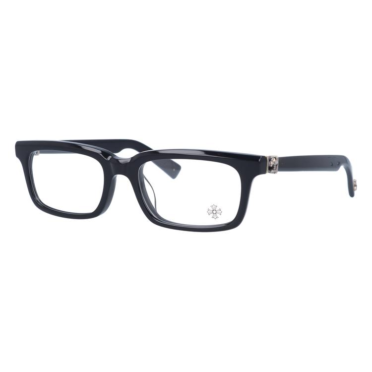 新春SALE！ クロムハーツ 調光サングラス 度付き対応 PONTIFASS BK 51サイズ スクエア 日本製フレーム フレア 度付き 伊達 メガネ CHROME HEARTS プレゼント ギフト 【1762172243】(61710円)