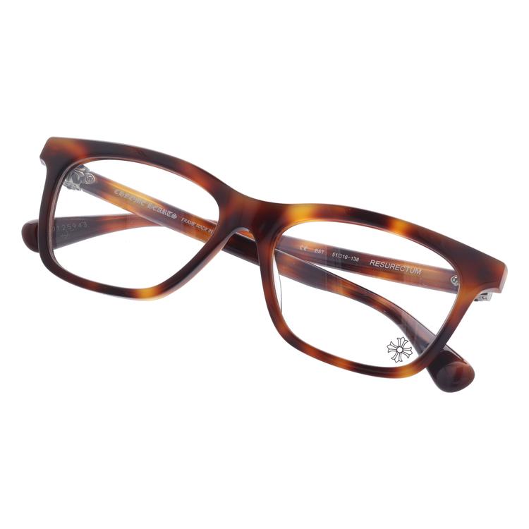 《送料込》 クロムハーツ メガネ フレーム Chrome Hearts メンズ レディース 度付き 度あり レギュラーフィット RESURECTUM BST 51 プレゼント ギフト 【QGW1387138110】(50700円)