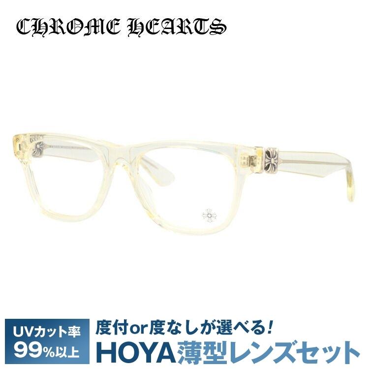 秋冬の主役◎ クロムハーツ メガネフレーム レギュラーフィット CHROME HEARTS HARD WC Wheat Crystal 49 プレゼント ギフト 【P1259094134】(46020円)