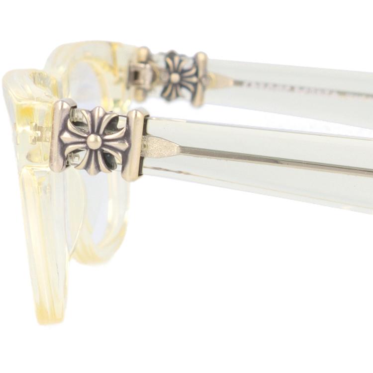 秋冬の主役◎ クロムハーツ メガネフレーム レギュラーフィット CHROME HEARTS HARD WC Wheat Crystal 49 プレゼント ギフト 【P1259094134】(46020円)