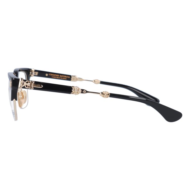 CHROME HEARTS クロムハーツ メガネフレーム EVAGILIST-BK/GP 53 CHROME HEARTS クロムハーツ メガネフレーム EVAGILIST-BK/GP 53