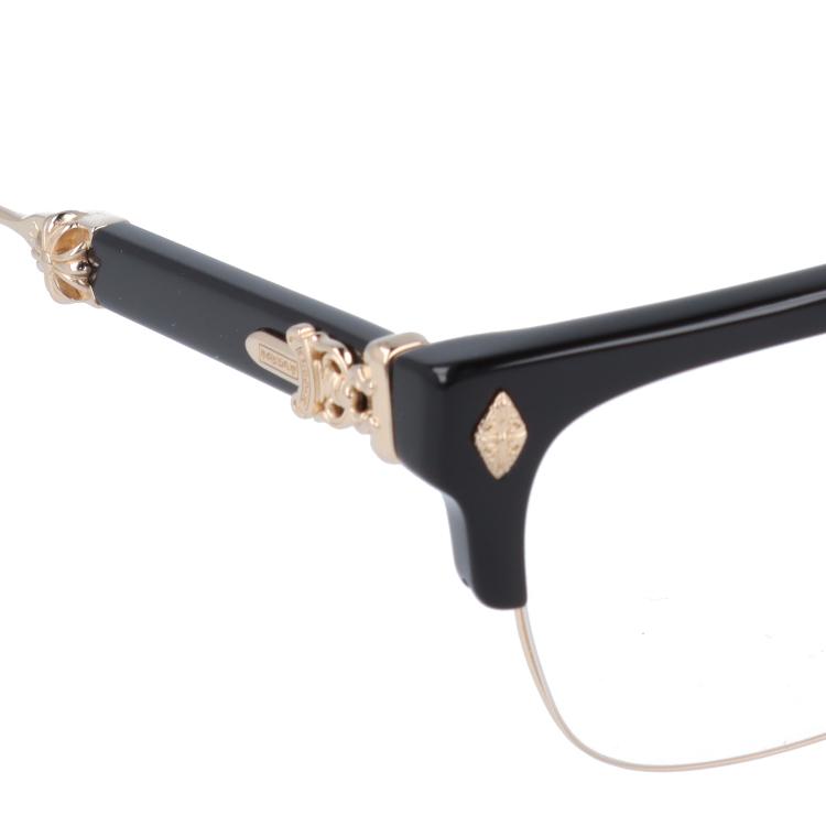 CHROME HEARTS クロムハーツ メガネフレーム EVAGILIST-BK/GP 53 CHROME HEARTS クロムハーツ メガネフレーム EVAGILIST-BK/GP 53