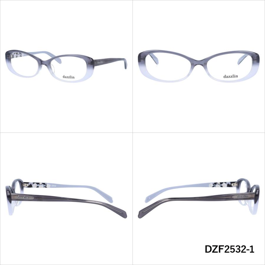 dazzlin（ダズリン） 伊達 度付き 度入り メガネ フレーム ブランド