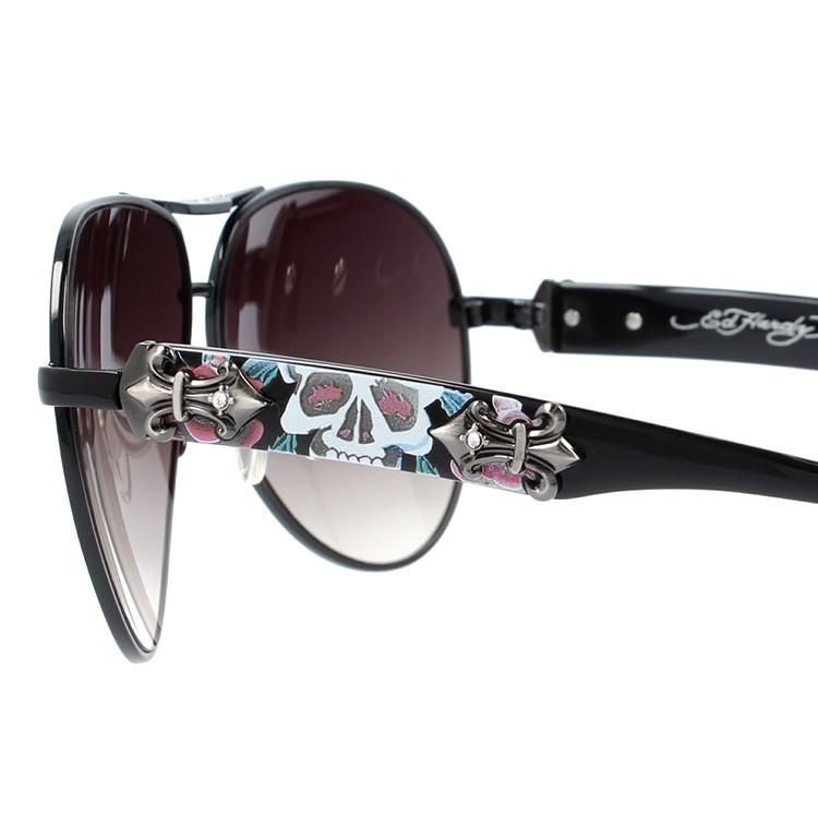 エドハーディー サングラス Ed Hardy SPIDER GIRL BLACK 63 UVカット プレゼント ギフト｜brand-sunglasshouse｜05