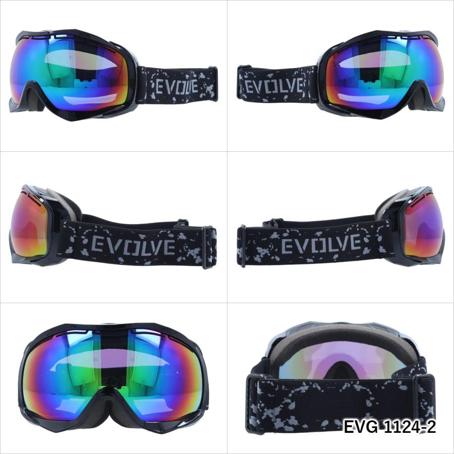 イヴァルヴ スノーゴーグル ミラー アジアンフィット EVOLVE EVG 1124