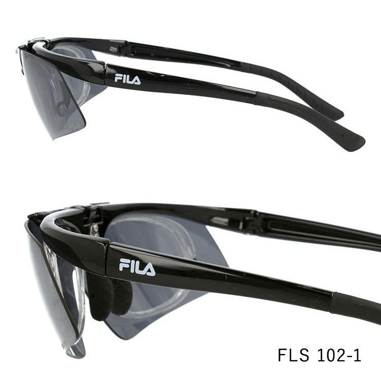 フィラ 偏光 跳ね上げ サングラス アジアンフィット FILA FLS102 全2カラー 140 度付き対応 UVカット プレゼント ギフト｜brand-sunglasshouse｜03