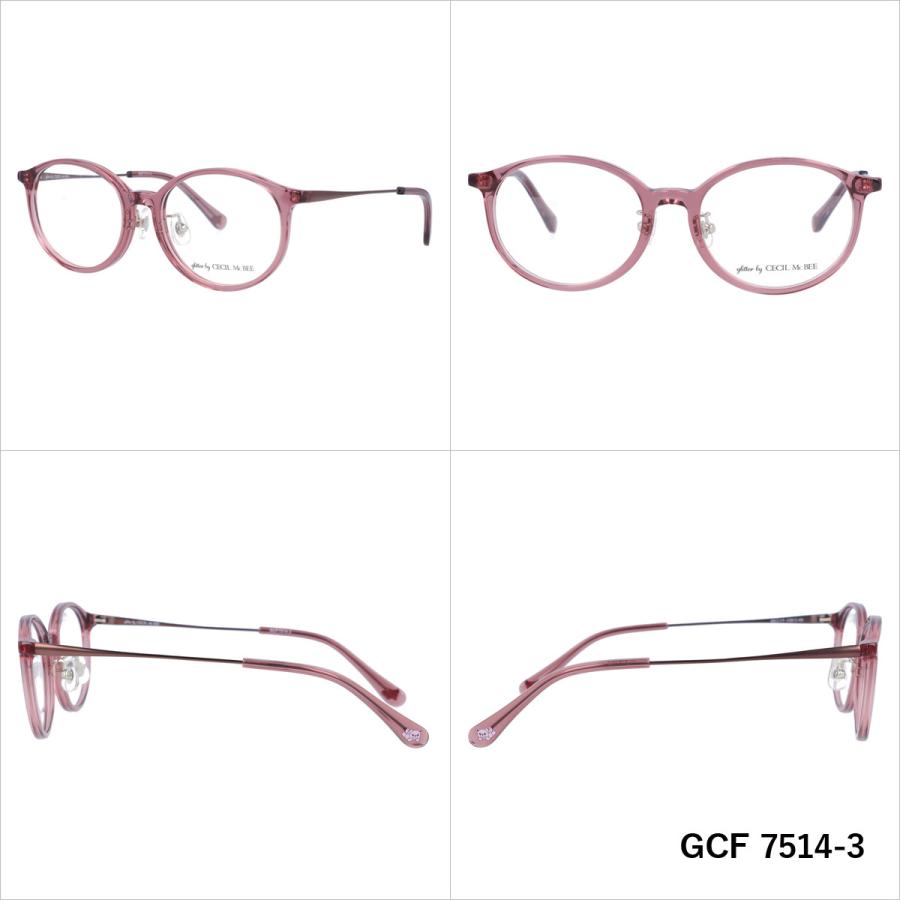 CECIL McBEE（セシルマクビー） グリッターバイセシルマクビー メガネ