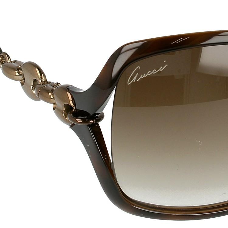 グッチ／GUCCI サングラス 眼鏡 レディース 女性 女性用プラスチック ブラウン 茶  GG0735S ウエリントン GUCCI - グッチ／GUCCI サングラス 眼鏡 レディース 女性 女性用