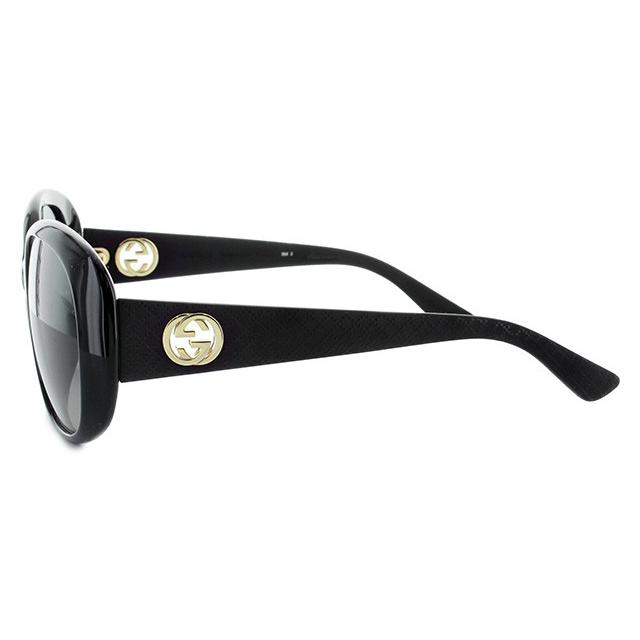 グッチ サングラス GUCCI GG3794FS LWD/DX 58 ブラック/ブラックラバー 
