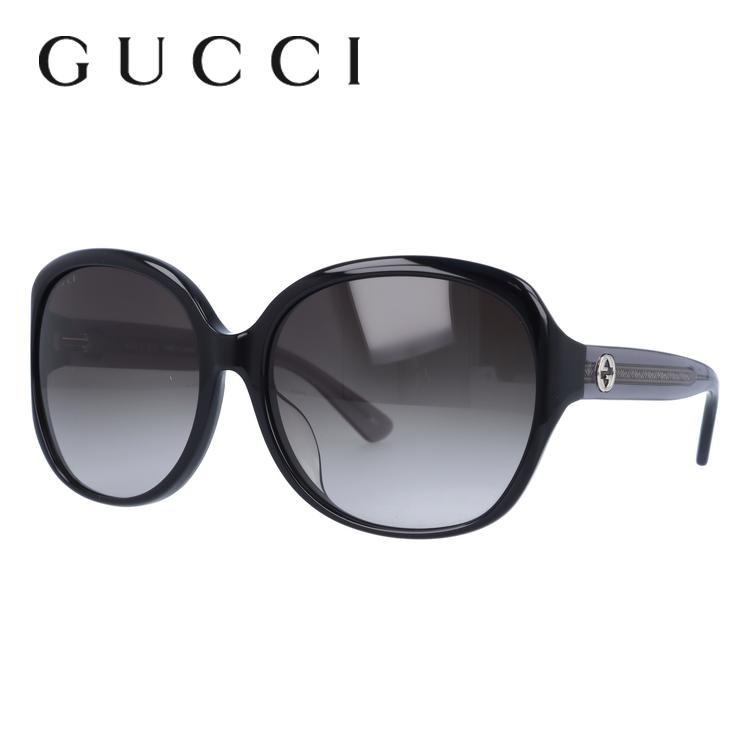 GUCCI（グッチ） サングラス アジアンフィット GUCCI GG0080SK 002 61