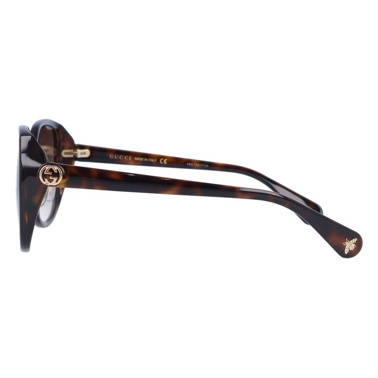 GUCCI(グッチ) サングラス - GG0371SK ダークブラウン インターロッキングG プラスチック GUCCI（グッチ） サングラス GUCCI GG0371SK 002 57 UVカット