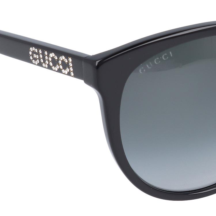 グッチ サングラス ラインストーン アジアンフィット GUCCI GG0729SA 001 56 イタリア製 UVカット プレゼント ギフト｜brand-sunglasshouse｜09