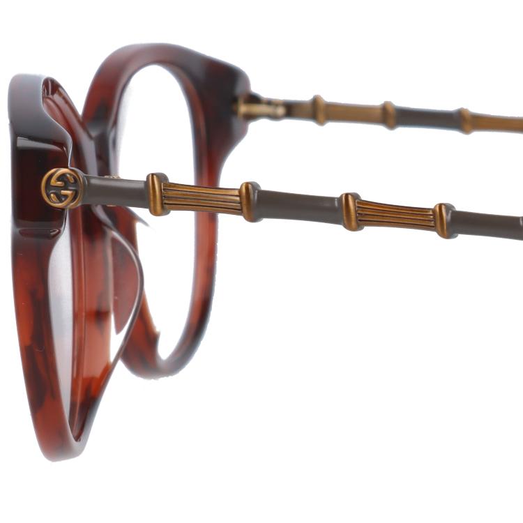 グッチ GUCCI メガネ 眼鏡 フレーム 度付き 度入り 伊達 アジアンフィット GG0658OA 002 53 メタル バンブー プレゼント ギフト_9